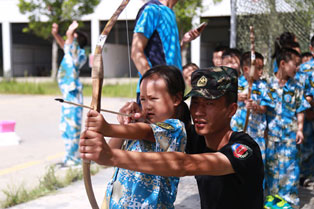 上海6到10岁儿童军训夏令营，让孩子养成好习惯！